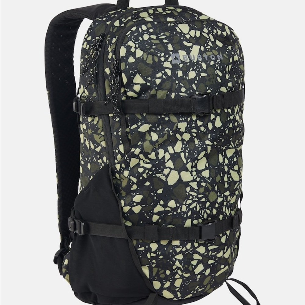 Burton Mosaic Black and Olive Backpack